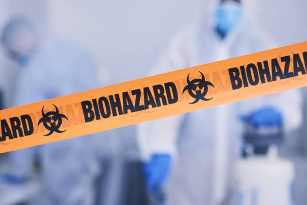 Professional Biohazard technician working in Keyport, WA